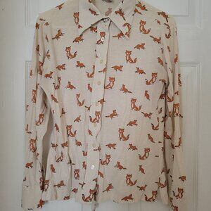 Vintage Dean's Fox Dress Shirt